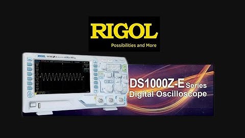 DS1000z-e  Digital oscilloscope introduction
