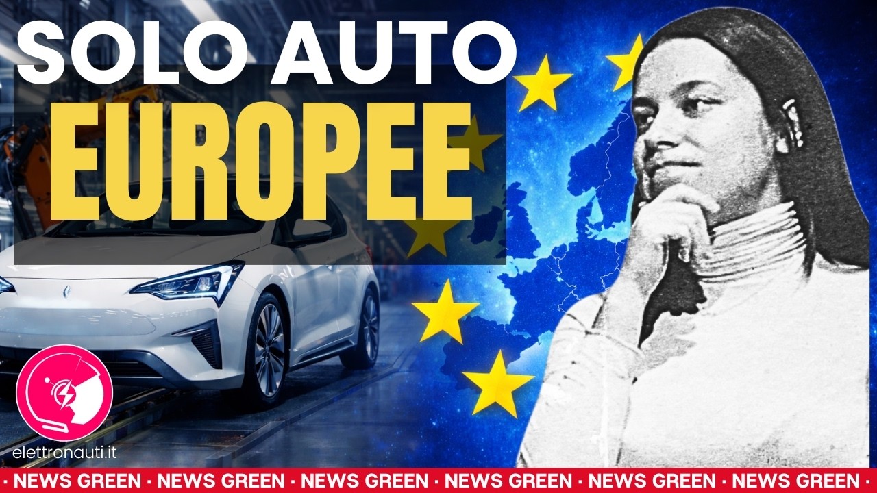 Nuovi INCENTIVI auto elettriche: solo se MADE IN UE