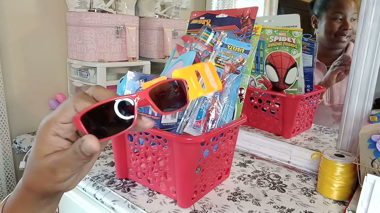 Let's Create A Spider-Man Easter Basket  