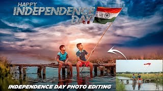 15 August Photo Editing Manipulation | Independence Day Editing in Photoshop screenshot 5