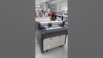 3D image Flatbed cutting machine