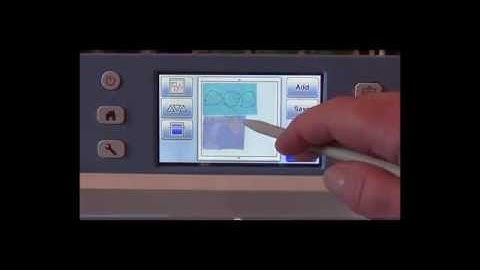 Cutting an Appliqué Piece with ScanNCut to Use with PE-DESIGN® Software