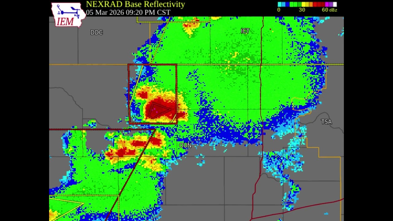 EAS Timeline | Deadly Tornado Outbreak in Northwest Oklahoma | NOAA Weather Radio