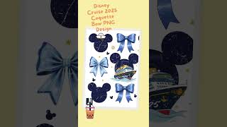 Set Sail in Style: Disney Cruise 2025 SVG & PNG Designs for Magical Memories