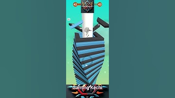 Stack Ball Level 42 #BallGame #BlockBreaker #BrainChallengeGame #PuzzleGame #gameplay