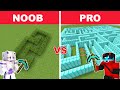 NOOB vs PRO: Giant MAZE BUILD Challenge | Minecraft