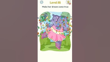 DOP 3: Delete One Part Gameplay Level - 52 | #shorts #games #dop3