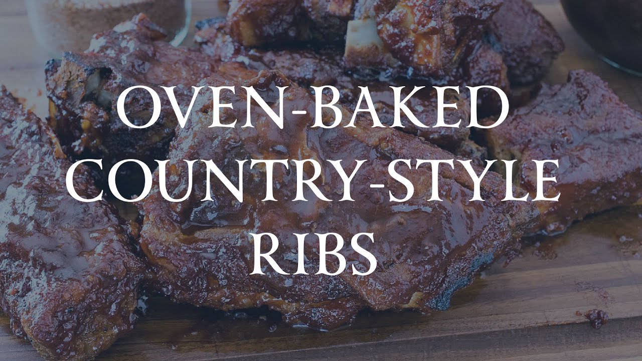 Oven-Baked Country-Style Ribs - YouTube