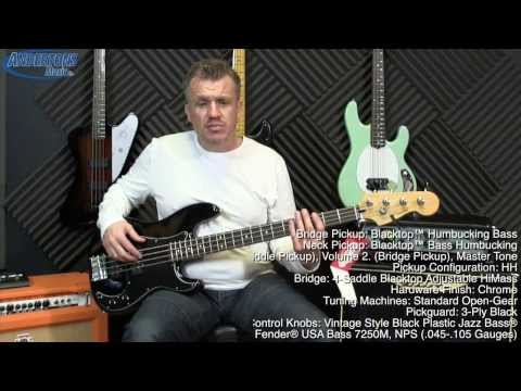 Fender Blacktop Precision Bass  Lightweight - Versatile  - Affordable