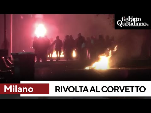 Milano, incendi e mezzi vandalizzati nel quartiere Corvetto per la morte di Ramy Elgaml