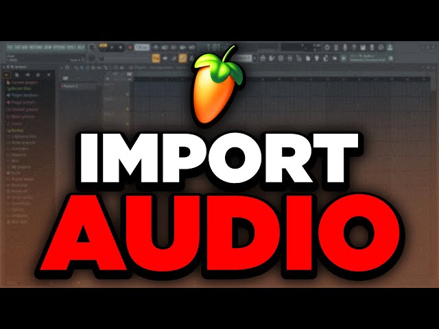 How to Import Audio in FL Studio 21 (Add MP3 File) - 2024 class=