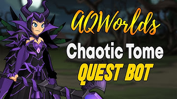 AQW - CHAOTIC TOME / CHAOS MILITIA Rep Quest Bot | Grimoire 3.8+ PRO