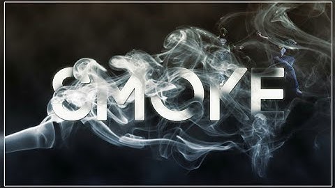 Make smoke animation effect text on android by shadow creation