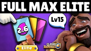 MOMENTO STORICO... DECK 2.6 MAXATO ELITE LIVELLO 15! - Clash Royale