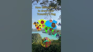 How difficult is it to draw your country’s flag?: