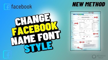 How To Change Facebook Name Font Style on PC/Laptop 2024| fb change font