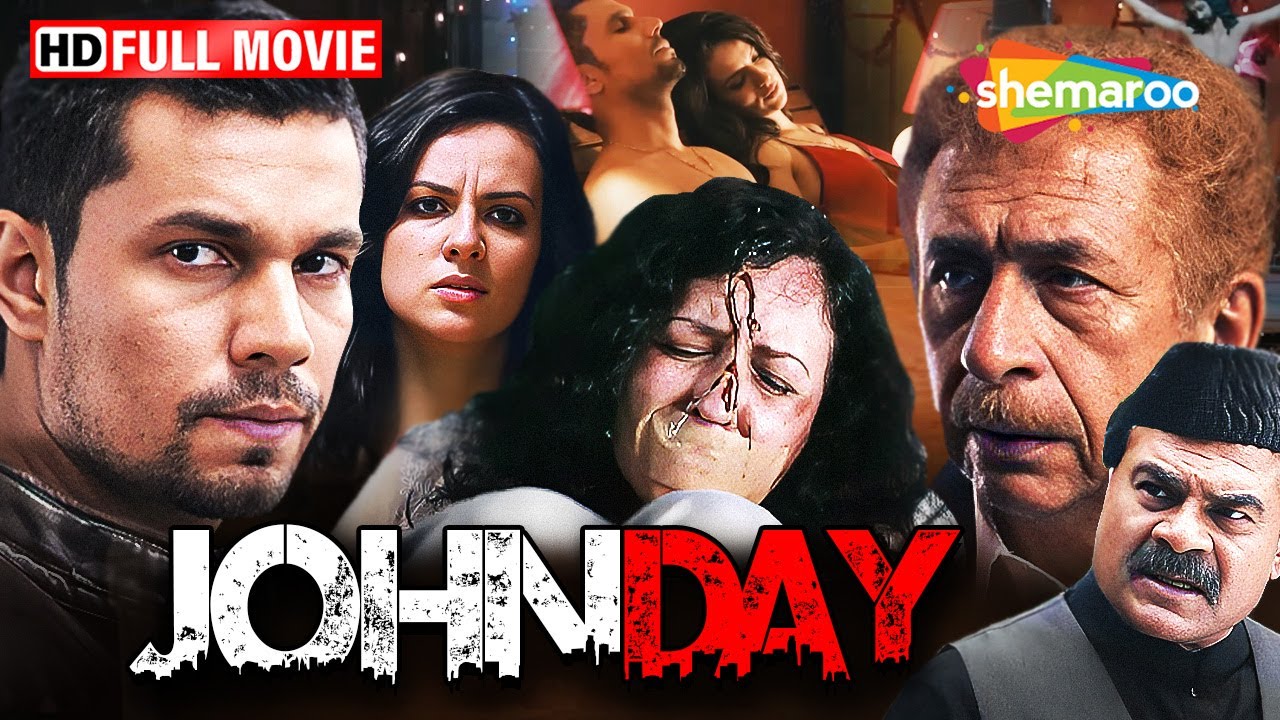 John Day (2013) Full Movie | Naseeruddin Shah, Randeep Hooda | Best Hindi Suspense Thriller Film