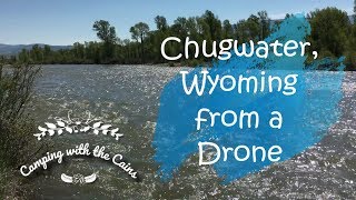 Chugwater, WY from a Drone