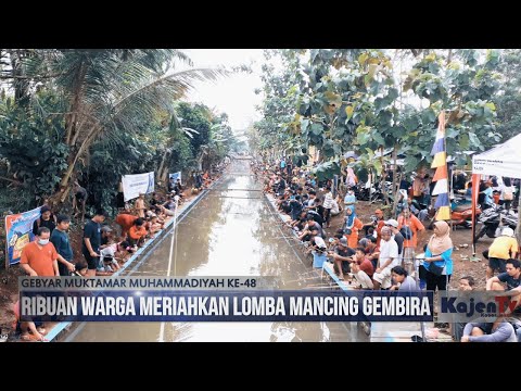 Ribuan Warga Meriahkan Lomba Mancing Gembira