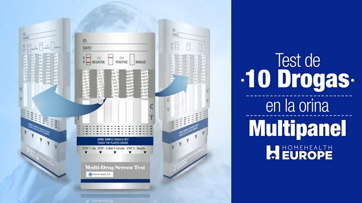 Prueba de Drogas Mediante Orina Formato Panel de 10 Sustancias ONE STEP