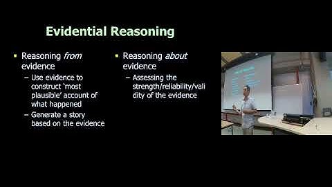 2016 06 20   David Lagnado   Causal networks in evidential reasoning  sorry  no sound for that video
