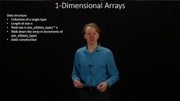 13.  1-Dimensional Arrays