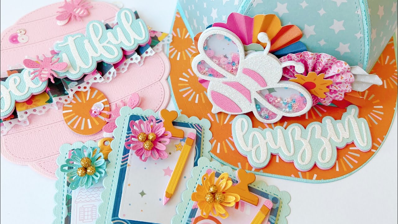 3D Cap Box & Embellishments from KSCraft April 2023