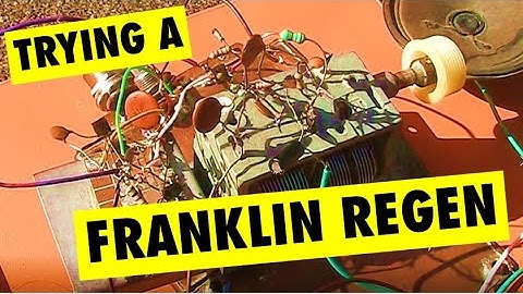 Trying a Franklin regenerative receiver for HF