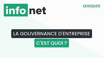 Comment définir la gouvernance d'une entreprise ?