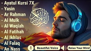 Download Lagu Quran Recitation in A Peaceful Voice I Alfatiha, Ayatul Kursi, Yasin ,Arrahman ,AlWaqiah MP3