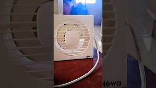 My exhaust fan with crown regulator