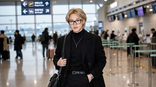 WOW,  INSANE!!😱🔥 Jimin’s airport outfit today is shaking the fashion world!