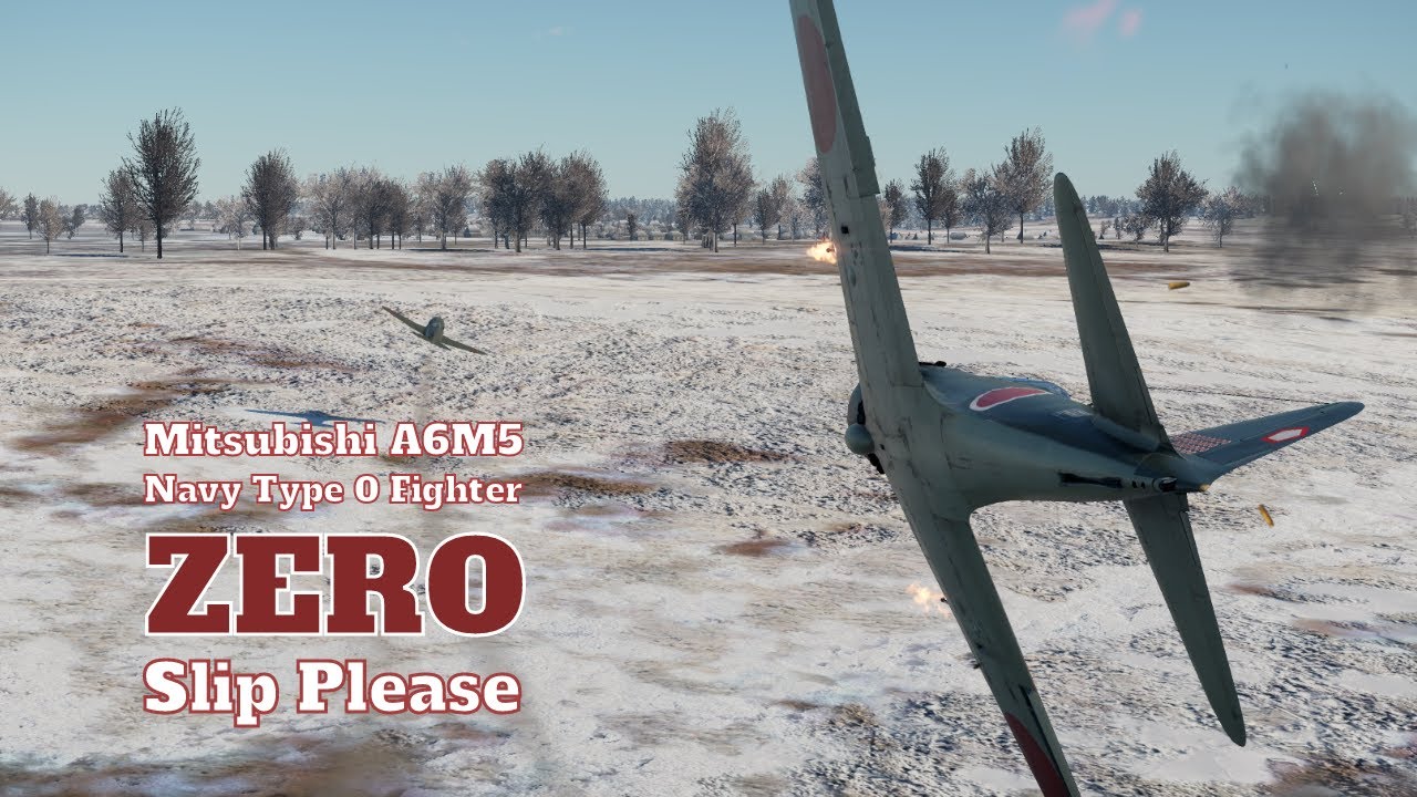 War Thunder Sim VR - Zero Problems: I-185 Slip Please - YouTube