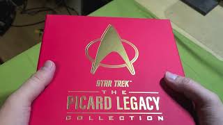 Unboxing the Star Trek: The Picard Legacy Collection.