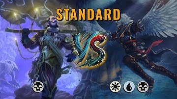 MTG Standard - Mono Black Midrange by Numbskull VS Esper Aggro by Gon_Gri