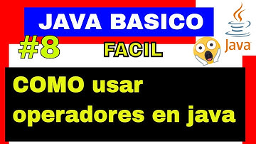 ¡mira Como Usar Operadores En Java Basico!