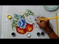 Roberto Ferreira - Vamos Aprender a Pintar Vaso com Rosas - Parte 2