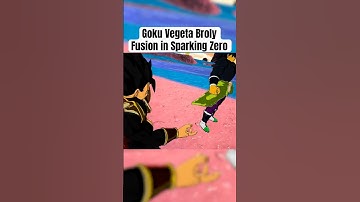 What If Goku Vegeta Broly Fusion in Sparking Zero #dragonballsparkingzero #dragonball #sparkingzero