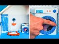 MINIATURE BATHROOM MAKING BY YOURSELF || Amazing Doll DIYs For The Whole Family