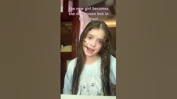 The new girl in school becomes the new queen bee #schoollife ￼