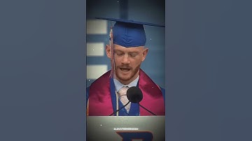 The graduation speech that silenced the whole university. #graduation #motivation #speech #shorts