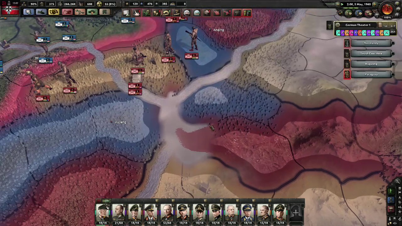 Hearts of Iron 4 Black ICE 1.18 German Campaign 32 YouTube