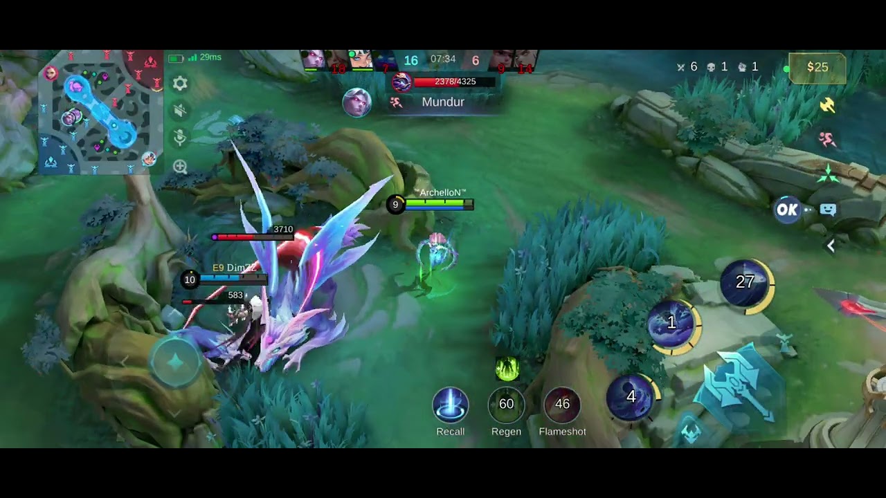 Cara main Novaria item emblem mobile legend MLBB 2026