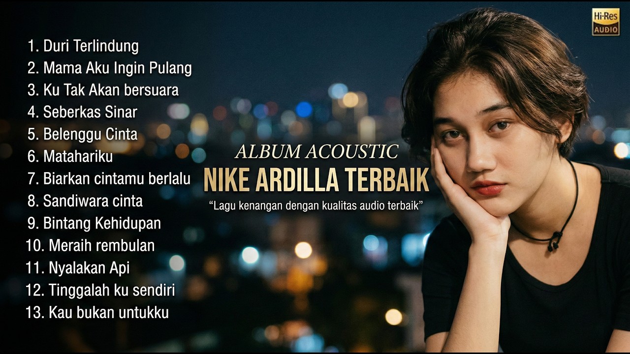 Nike Ardilla - Album Acoustic Cover Terbaik | Tembang Kenangan Pop 90an