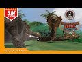 Sarcosuchus vs Titanoboa : Dinosaurs Battle Special