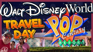 Disney World Travel Day! | Pop Century Resort & Disney Springs | May 2024