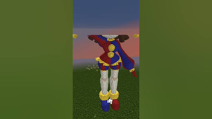 DIGITAL CIRCUS POMNI BUILDING IN MINCERAFT | #digitalcircus #minecraft #shorts #pomni #jax #caine