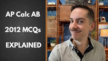 AP Calculus AB MCQs Explained: 2012 Exam Questions 25–28 (Non-Calculator)