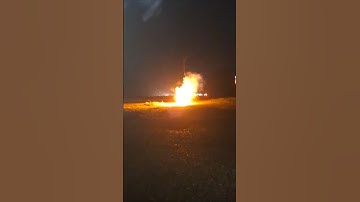 strobe rocket, salute #pyro #pyrotechnics #fireworks #firecracker #rocket #homemade #4thofjuly #ufo