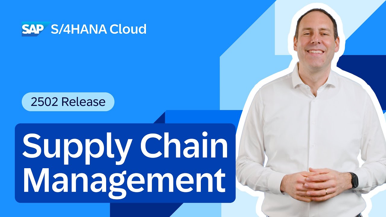 Supply Chain Management in SAP S/4HANA Cloud Public Edition 2502 | Demo